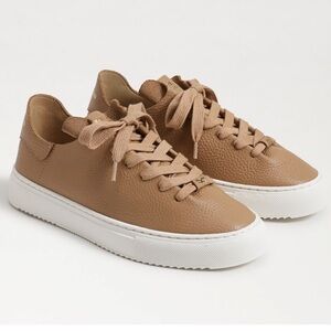 Sam Edelman Tan Leather Sneakers